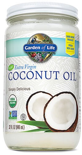 Garden of Life Organic Raw Extra Virgin Coconut Oil -- 32 fl oz