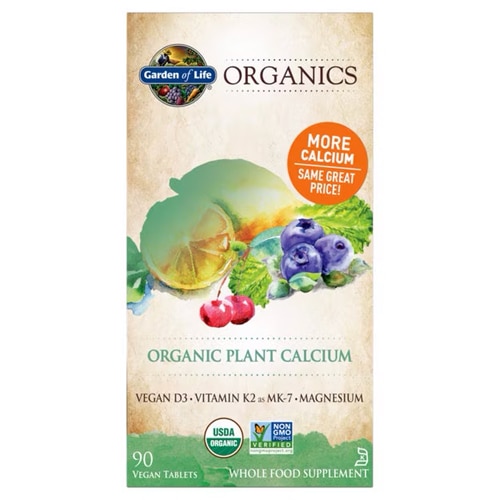 Garden of Life Organics Plant Calcium
