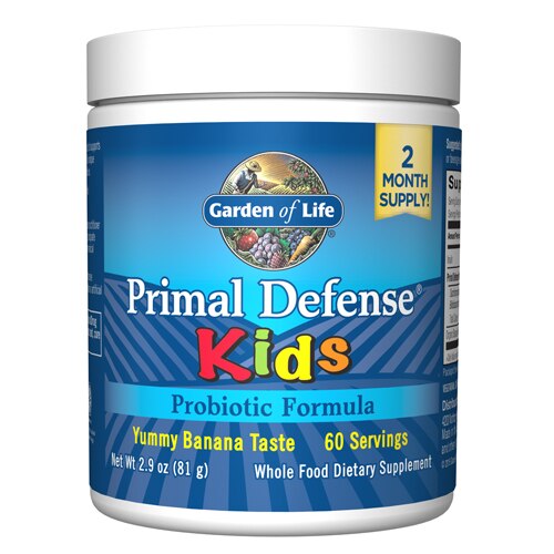 Garden of Life Primal Defense® KidsProbiotic Formula Banana -- 4 billion CFU - 2.9 oz