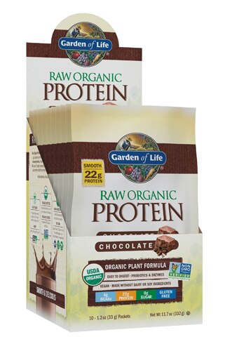 Garden Of Life Raw Organic Protein Plant Formula Chocolate 10