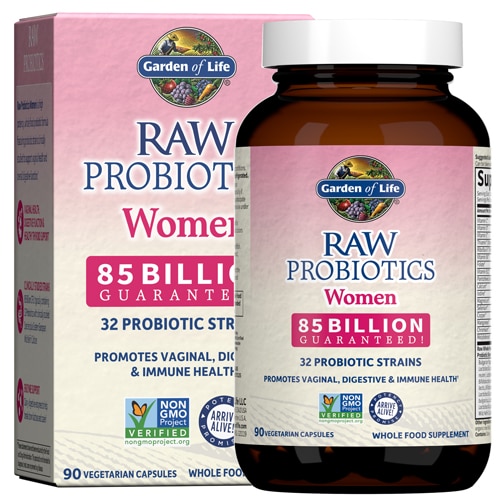 Garden Of Life Raw Probiotics Women 85 Billion 90 Vegetarian