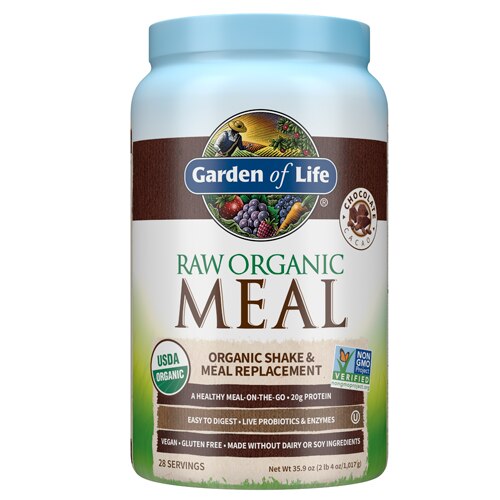 Garden Of Life Raw Organic Meal Chocolate 35 9 Oz Vitacost