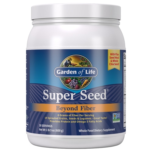 Garden Of Life Super Seed Beyond Fiber 30 Servings Vitacost