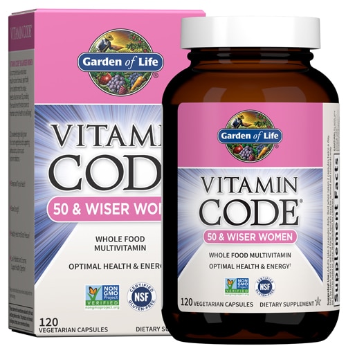 Garden Of Life Vitamin Code 50 Wiser Women Whole Food