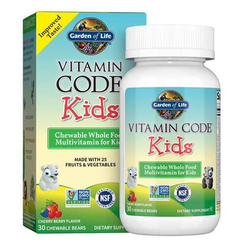 Garden of Life Vitamin Code Kids Cherry Berry -- 30 Chewables