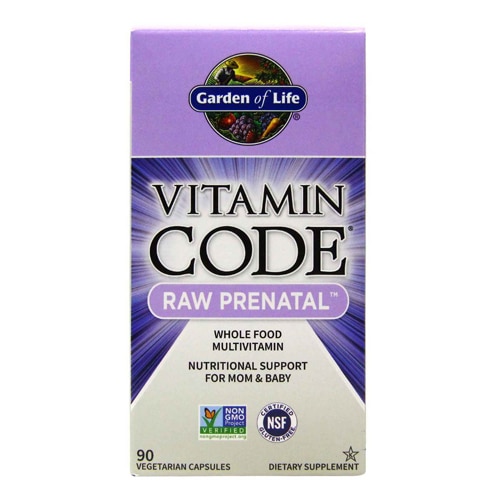 Garden Of Life Vitamin Code Raw Prenatal 90 Vegetarian