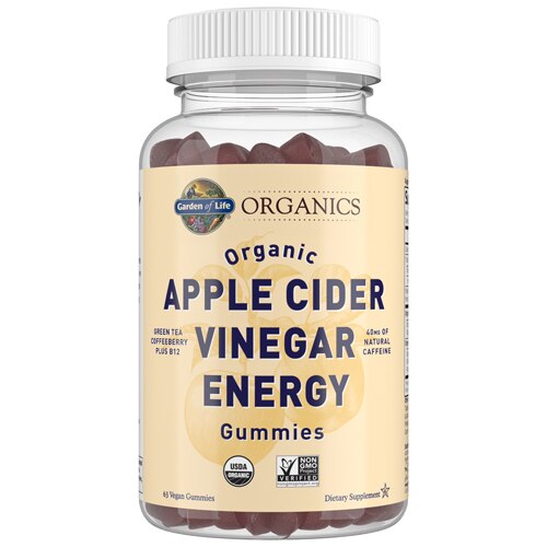 Garden of Life myKind Organics Apple Cider Vinegar Energy -- 63 Gummies