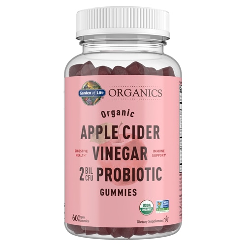 Garden of Life myKind Organics Apple Cider Vinegar Probiotic -- 2 billion CFU - 60 Vegan Gummies