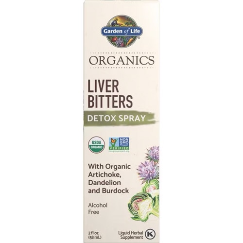 Garden of Life mykind Organics Liver Bitters Detox Spray -- 2 fl oz
