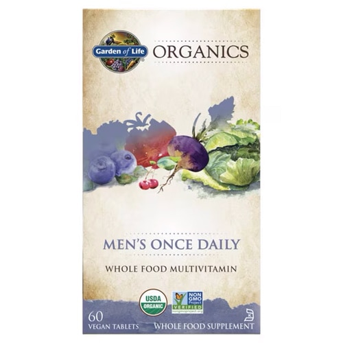 Garden of Life mykind Organics Men's Once Daily Multivitamin