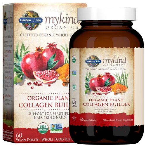 Garden Of Life Mykind Organics Plant Collagen Builder 60 Vegan