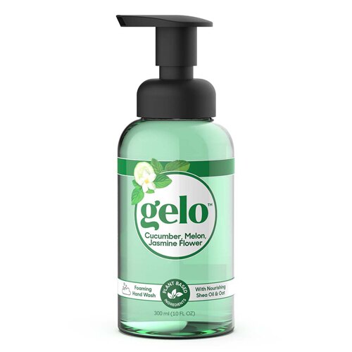 Gelo Foaming Hand Soap Pump Bottle Cucumber-Melon - Jasmine Flower -- 10 fl oz