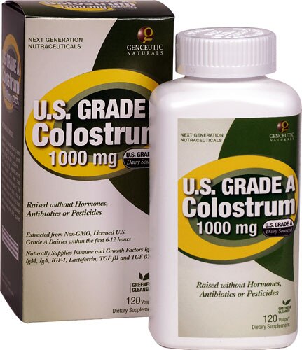 Genceutic Naturals U.S. Grade A Colostrum -- 120 Vcaps®
