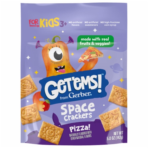 Gerber Kids Get'ems Space Crackers Pizza