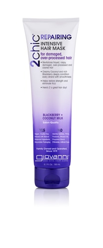 Giovanni 2Chic Ultra-Repair Intensive Hair Mask Blackberry & Coconut Milk -- 5.1 fl oz