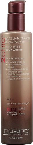 Giovanni 2chic™ Ultra-Sleek Body Lotion with Brazilian Keratin and Argan Oil -- 8.5 fl oz