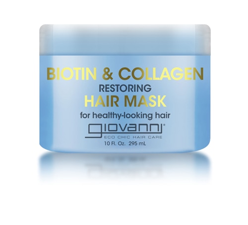 Giovanni Biotin & Collagen Restoring Hair Mask -- 10 fl oz - Vitacost