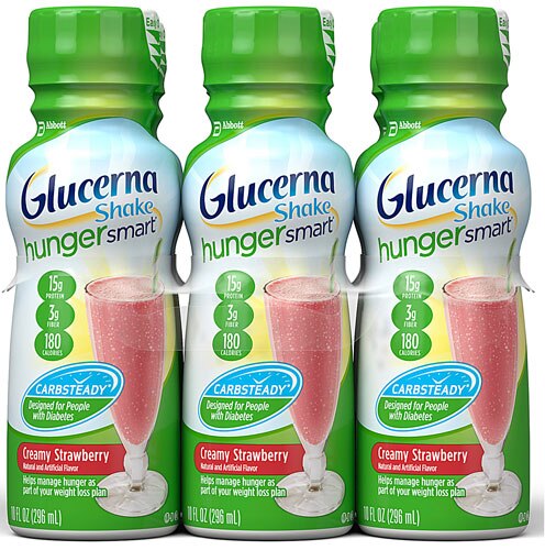 Glucerna Hunger Smart Shake Creamy Strawberry