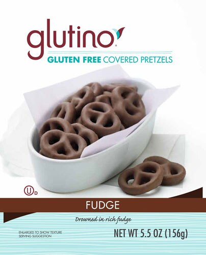 Glutino Gluten Free Chocolate Covered Pretzels Fudge 5 5 Oz