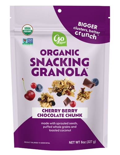 Go Raw Organic Snacking Granola Cherry Berry Chocolate Chunk