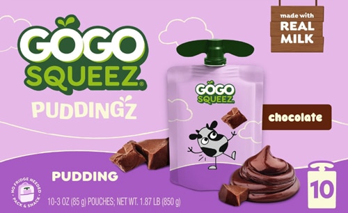 GoGo Squeez Indulgence Puddingz Chocolate