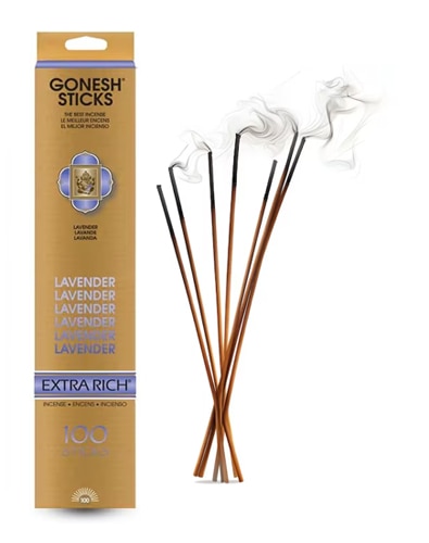 Gonesh Extra Rich Incense Single Note - Lavender