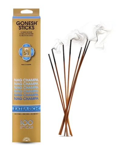 Gonesh Extra Rich Incense Single Note - Nag Champa