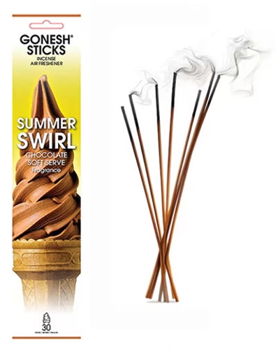 Gonesh Incense Summer - Summer Swirl Chocolate Soft Serve