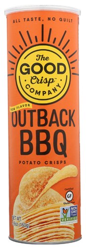 Good Crisp Flavored Potato Crisps Gluten Free Outback BBQ