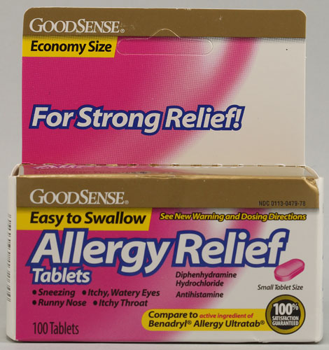 Good Sense Antihistamine Allergy Relief