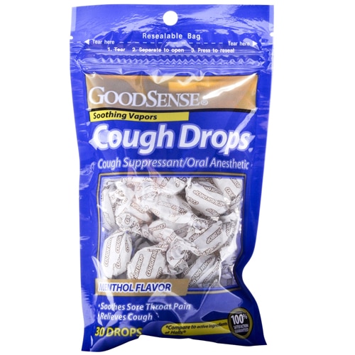 Good Sense Cough Drops Menthol