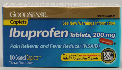 Good Sense Ibuprofen -- 200 mg - 100 Caplets