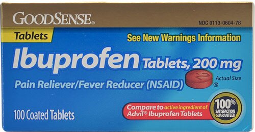 Good Sense Ibuprofen -- 200 mg - 100 Coated Tablets