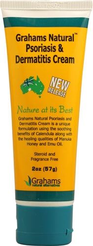 Grahams Natural Alternatives Psoriasis Cream -- 2 oz