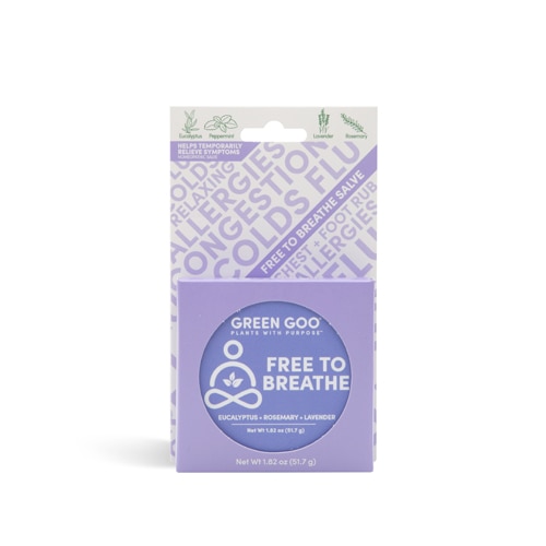 Green Goo Free To Breathe Salve Large Tin -- 1.82 oz