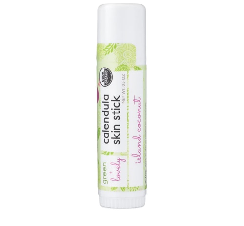 Green + Lovely Calendula Skin Stick Island Coconut -- 0.5 oz