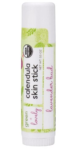 Green + Lovely Calendula Skin Stick Lavender Bud -- 0.5 oz