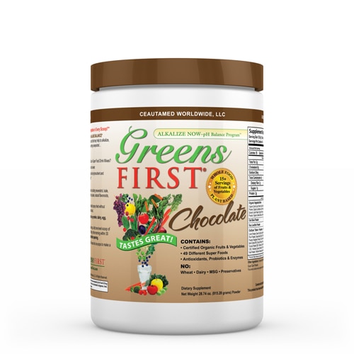 Greens First Super Food Powder Chocolate -- 28.74 oz