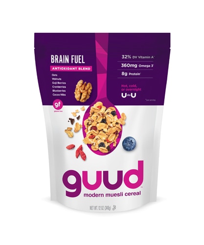 Guud Gluten Free Muesli Brain Fuel Antioxidant Blend -- 12 oz