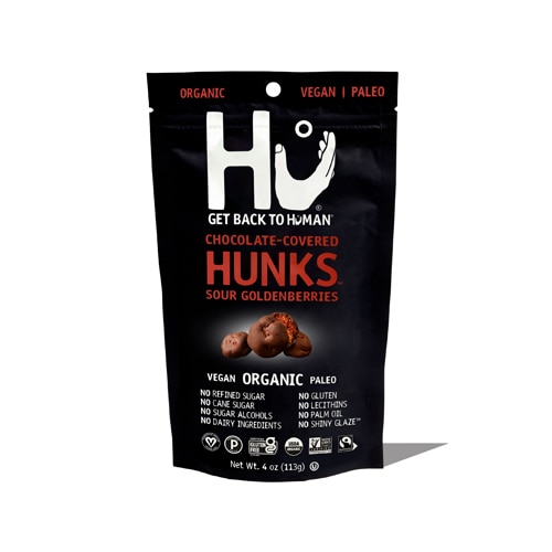 HU Chocolate Covered Hunks Sour Goldenberries -- 6 oz