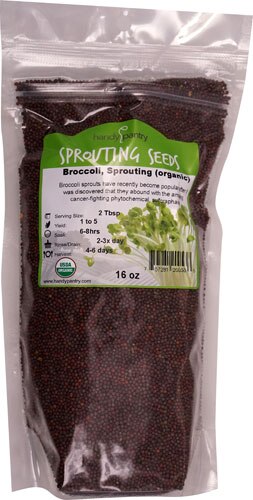 Handy Pantry Organic Broccoli Sprouting Seed 16 Oz Vitacost