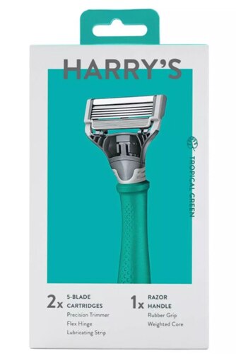 Harry's 5-Blade Razor - Forest Green -- 1 Razor - Vitacost