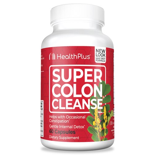 Health Plus Super Colon Cleanse® -- 530 mg - 60 Capsules