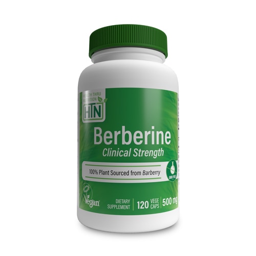 Health Thru Nutrition Berberine HCl Vegan Certified Non-GMO