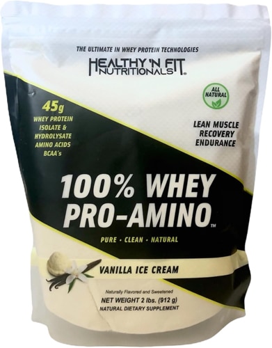 Healthy'N Fit 100% Whey Pro-Amino v 2.0 Vanilla Ice Cream
