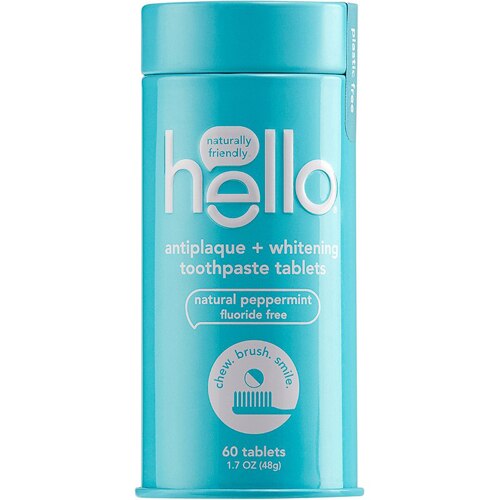 Hello Antiplaque Whitening Toothpaste Tablets