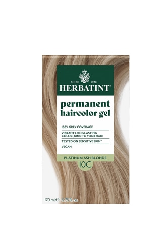 Herbatint Permanent Hair Color Gel 10C Swedish Blonde