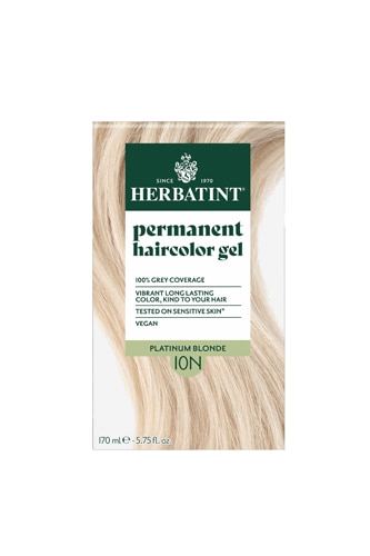 Herbatint Permanent Hair Color Gel 10N Platinum Blonde