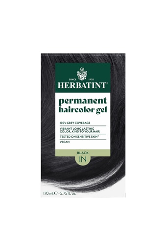 Herbatint Permanent Hair Color Gel 1N Black