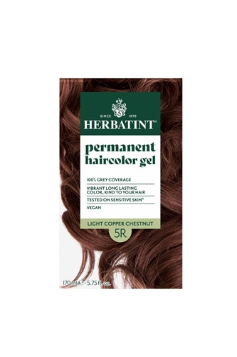 Herbatint Permanent Hair Color Gel 5R Light Copper Chestnut
